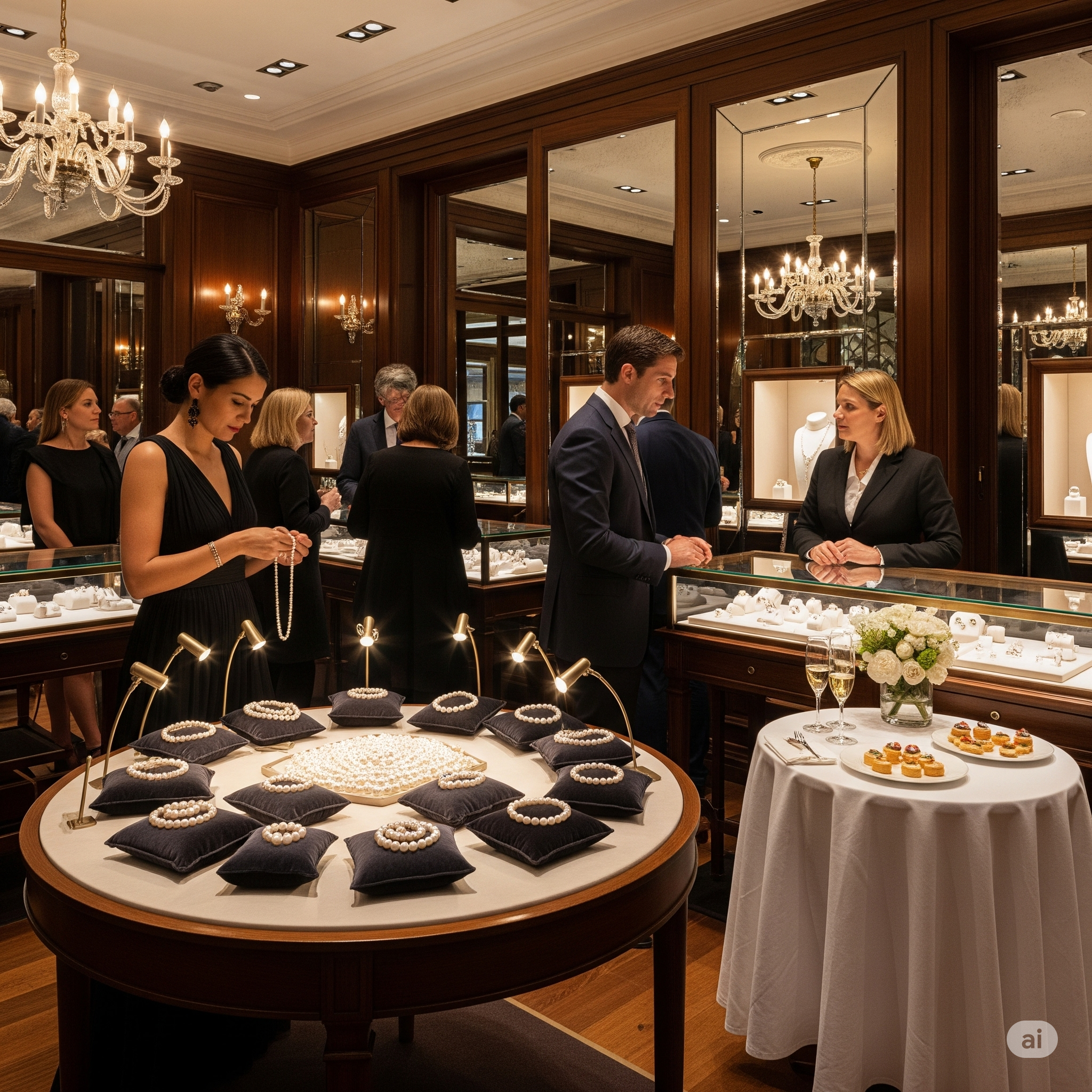 The Pearl Soirée: An Evening of Luminous Elegance