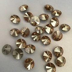 Crystal golden shadow foiled